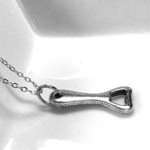 Miniature Bottle Open Charm Necklace